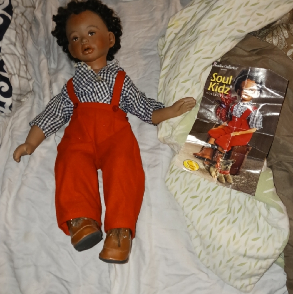 Porcelain doll soul kids boy